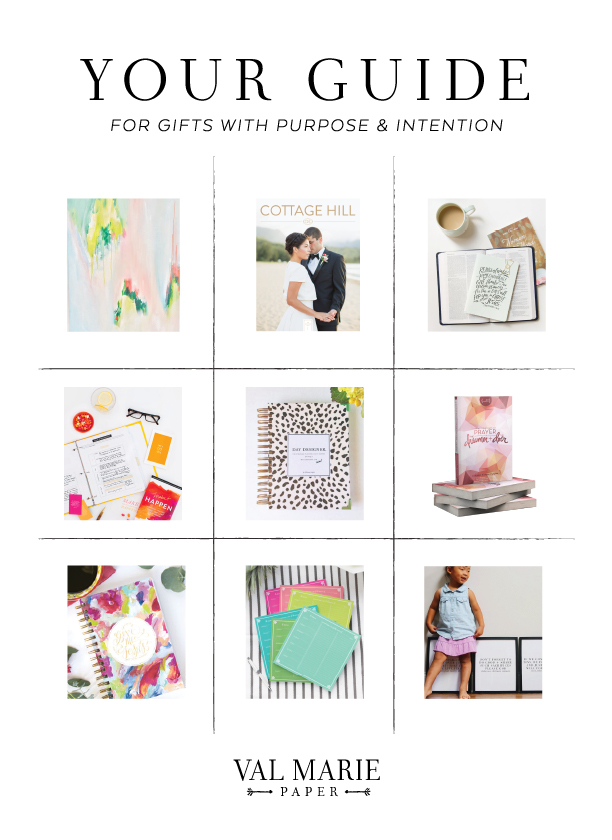 Christmas Gift Guide Giveaway Val Marie Paper