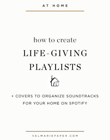 I wanted to have some go-to Spotify playlists to pep us up and add a little life back to our weary bones.