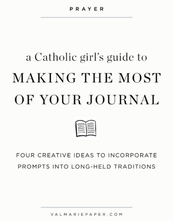 How to invest in your Catholic Faith by Val Marie Paper | prayer journals, sacrament, church, traditions, mary, holy communion, confession, women, rosary, intentions