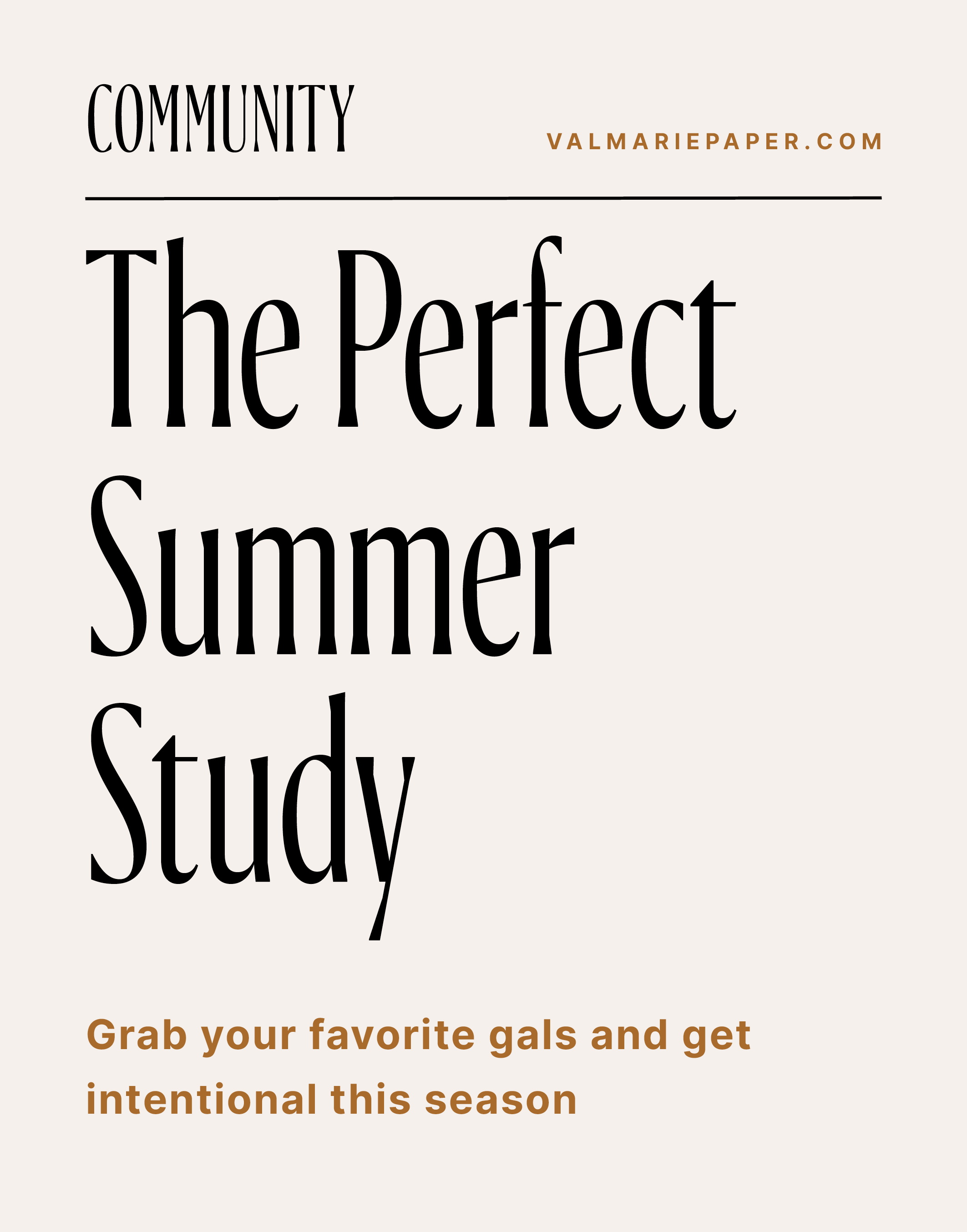 The perfect summer study by Valerie Woerner, valerie woerner, book launch, new book, release, marketing, pray confidently and consistently, community, women's ministry, read