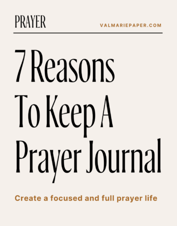 7 reasons to keep a prayer journal by Valerie Woerner, journaling your prayers, leaving a legacy, writing it down, prayer life