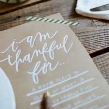 I am thankful for…