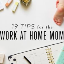 Balancing Work and being a SAHM 