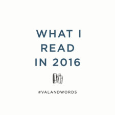 What I read in 2016