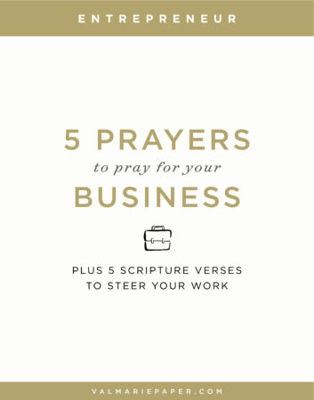 5 prayers for business owners