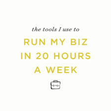 The tools I use to run my business