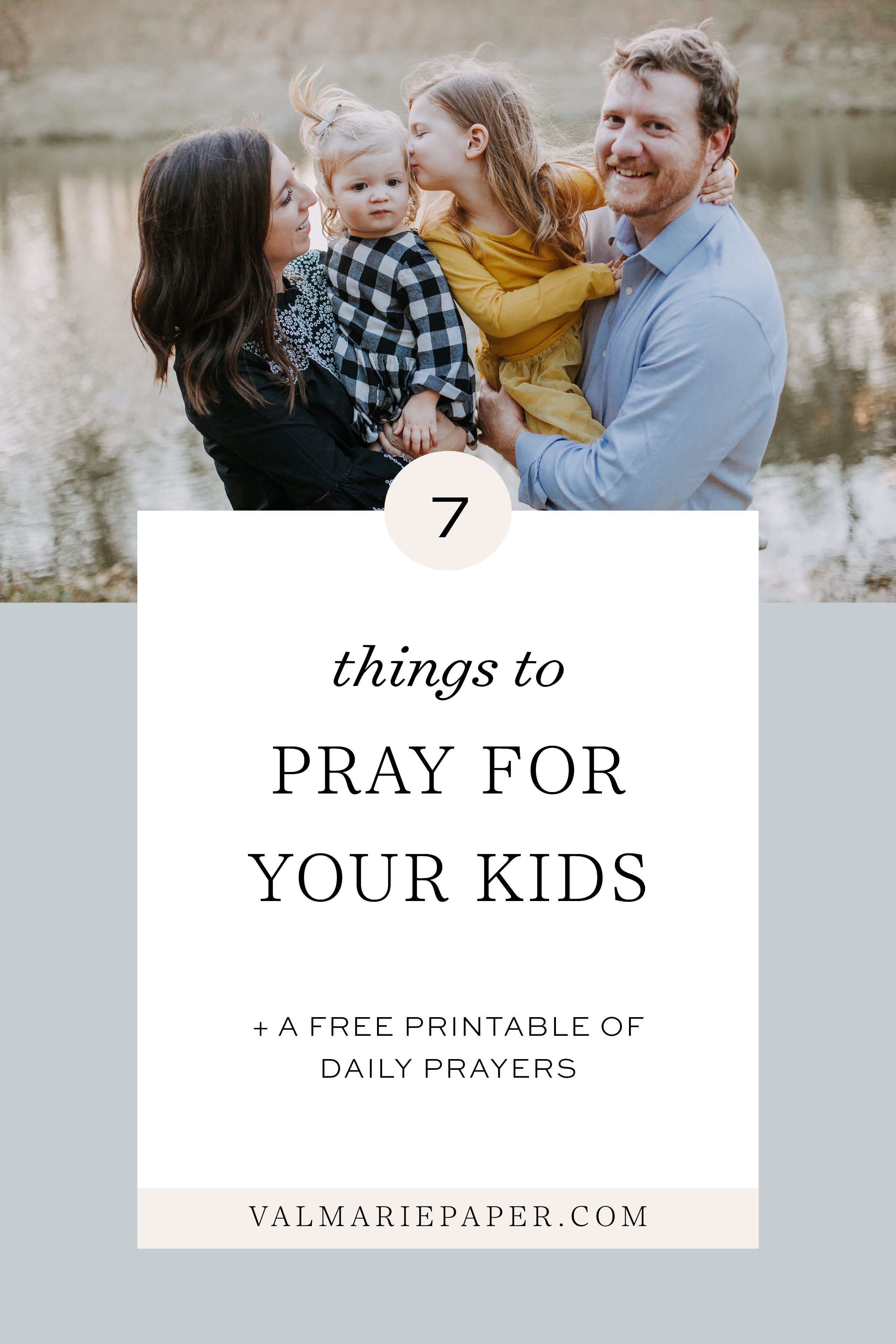 What to pray for your kids by Valerie Woerner | Val Marie Paper, Christian parenting, praying for your kids, teach kids to pray, prayer journal, prayer, motherhood, parenting