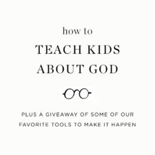 How to teach your kids about God