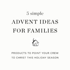 Advent ideas for kids