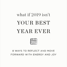 What if 2019 isn’t your best year ever?