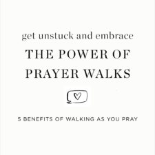 Embrace the power of prayer walks