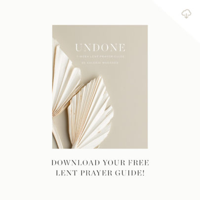 lent prayer guide, devotional, bible study, women, download