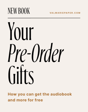 Your pre-order gifts by Valerie Woerner, prayer journal, women's ministry, prayer, refresh, meditation, how to make a prayer journal, praying for your kids, husband, prayer warrior, war room, Bible study, how to, DIY, notebook, spiral, tools, prayer notebook, how to pray, pray confidently and consistently