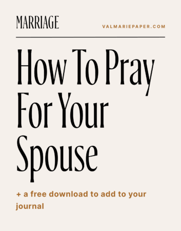 How to pray for your spouse by Valerie Woerner, prayer journal, women's ministry, prayer, refresh, meditation, praying with your spouse, praying with your husband, husband, prayer warrior, war room, marriage,