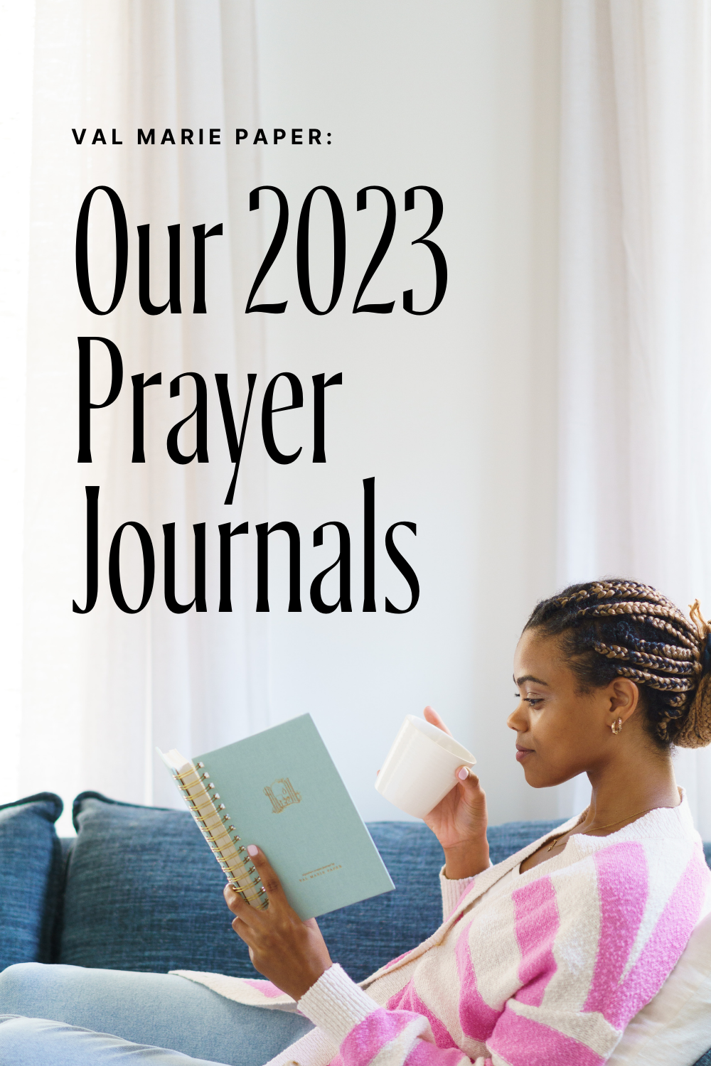 val marie paper prayer journals christian women church bible study pray more